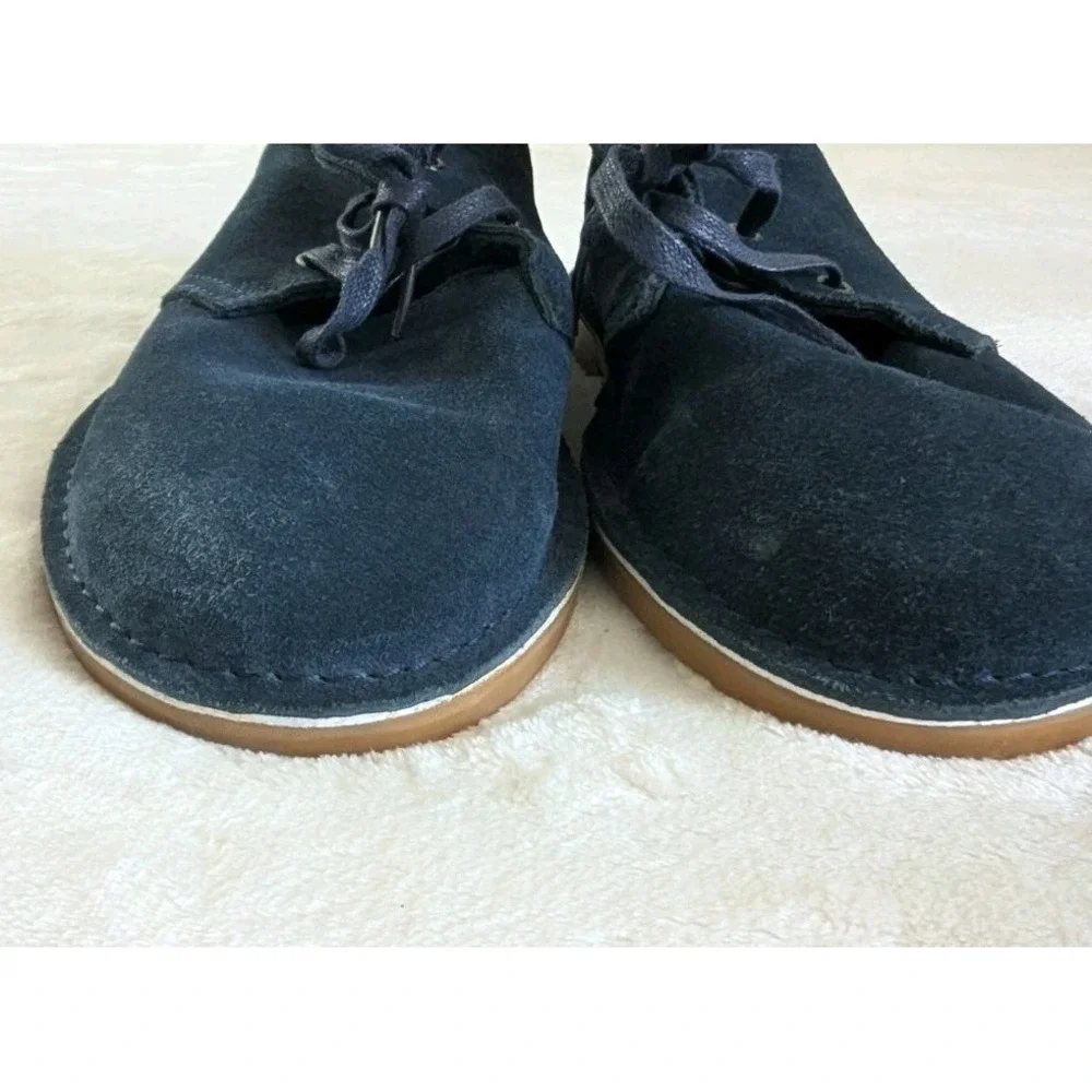 American Eagle Navy Blue Suede Men's Chukka‎ Boots Sz 11